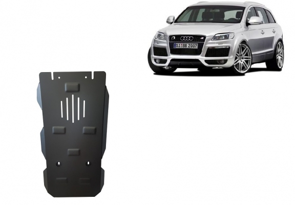 Acél kapcsolószekrény védőlemez Audi Q7