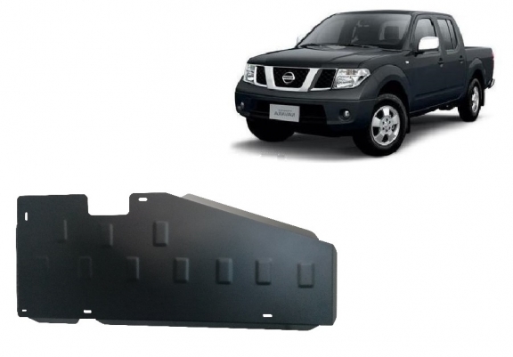 Acél üzemanyagtartály védőlemez Nissan Navara D40
