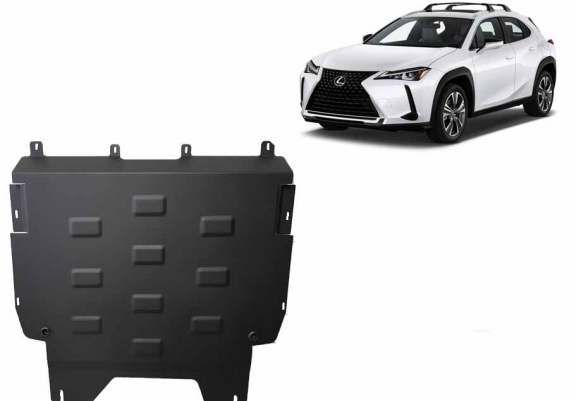 Acél motor, kapcsolószekrény, hütő védőlemez Lexus UX