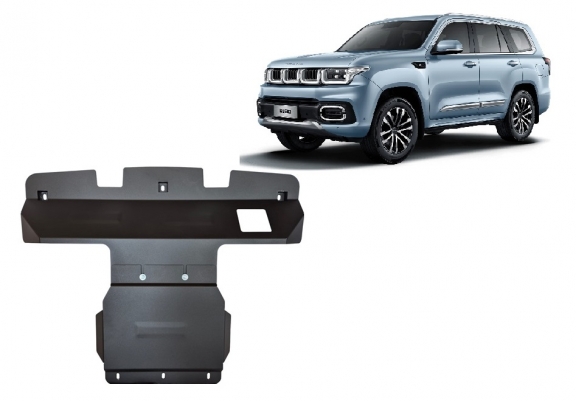 Acél motor-, kartervédő lemez Baic Beijing BJ60