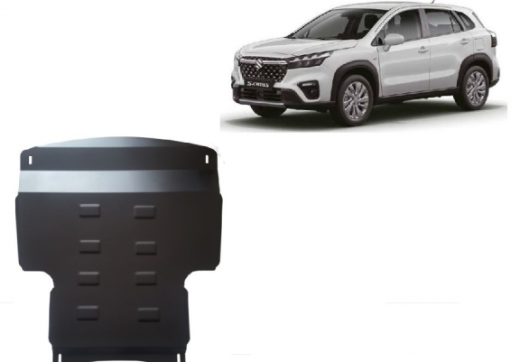 Acél motor, kapcsolószekrény védőlemez Suzuki S-Cross