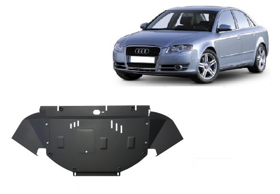 Acél motor, hűtő védőlemez Audi A4 B7 All Road