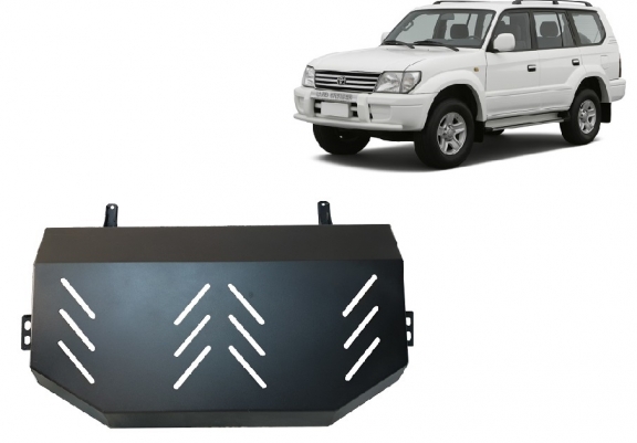 Acél üzemanyagtartály védőlemez Toyota Land Cruiser J90