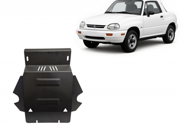 Acél motor, hűtő védőlemez Suzuki X90 2.0