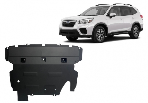 Acél motor, hütő védőlemez Subaru Forester 5 Hybrid