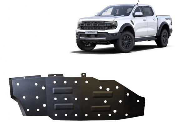 Acél üzemanyagtartály védőlemez Ford Ranger Raptor