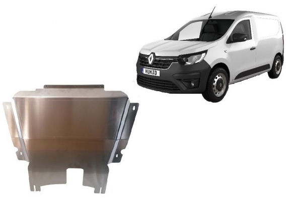 Aluminum motor, kapcsolószekrény védőlemez Renault Express