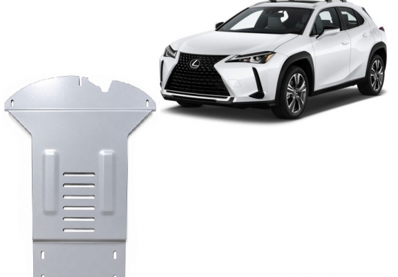 Alumínium katalizátorvédő / katalizátor zár Lexus UX