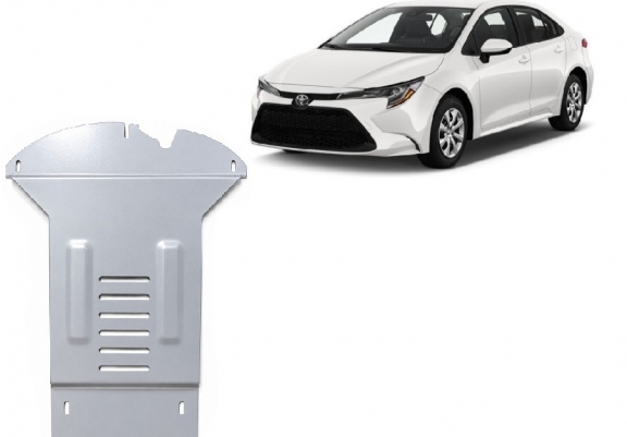 Alumínium katalizátorvédő / katalizátor zár Toyota Corolla