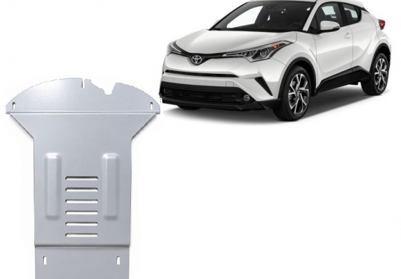 Alumínium katalizátorvédő / katalizátor zár Toyota C-HR