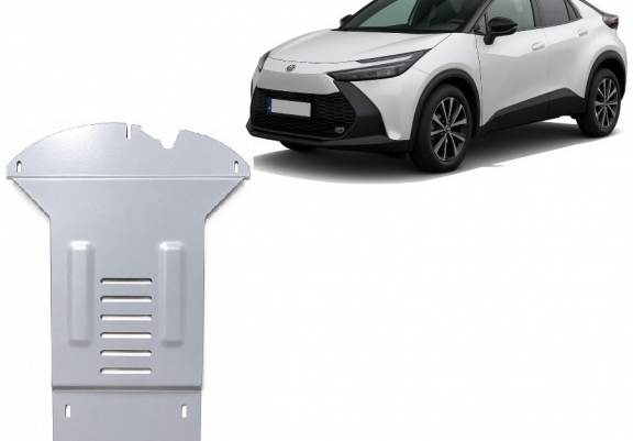 Alumínium katalizátorvédő / katalizátor zár Toyota C-HR