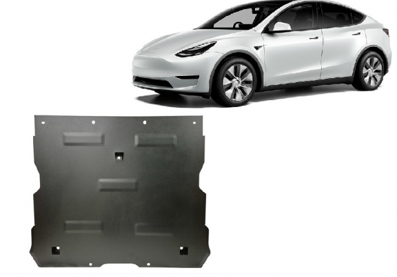 Elülső villanymotor pajzs Tesla Model Y AWD