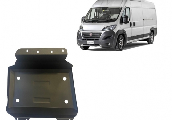 Acél üzemanyagtartály védőlemez Fiat Ducato