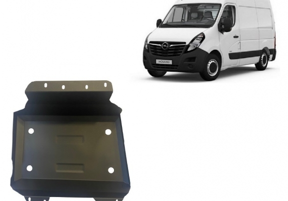 Acél üzemanyagtartály védőlemez Opel Movano