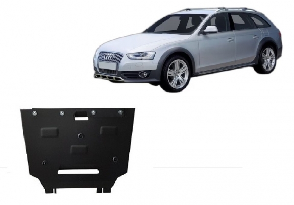 Acél kapcsolószekrény védőlemez Audi A4 B8 All Road