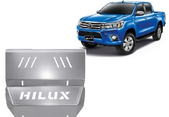 Alumínium hűtő védőlemez Toyota Hilux Revo