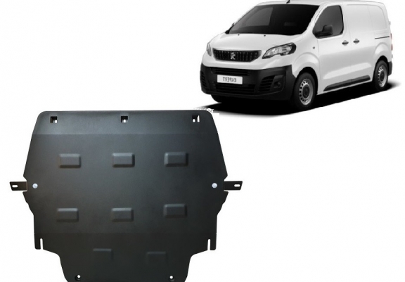 Acél motor, kapcsolószekrény, hűtő védőlemez Peugeot Expert