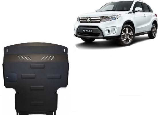 Acél motor, kapcsolószekrény védőlemez Suzuki Vitara