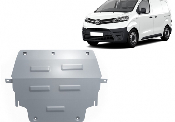Aluminium motor, kapcsolószekrény védőlemez Toyota Proace