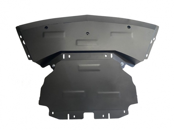 Acél motor, sebességváltó, hűtő, első lökhárító védőlemez Mercedes S-Classe W221