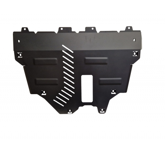 Acél motor, kapcsolószekrény, hűtő védőlemez Ssangyong Torres