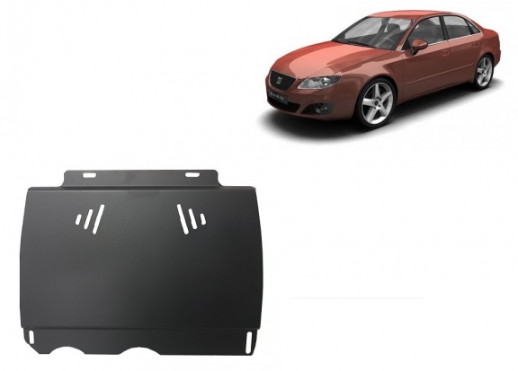 Acél kapcsolószekrény védőlemez Seat Exeo - Kézi váltós