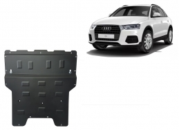 Acél motor, kapcsolószekrény, hűtő védőlemez Audi Q3
