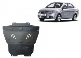 Acél motor, sebességváltó, hűtő, első lökhárító védőlemez Chevrolet Aveo