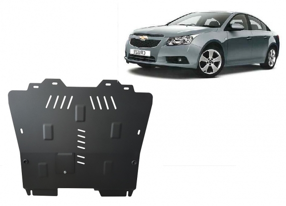 Acél motor, kapcsolószekrény, hűtő védőlemez Chevrolet Cruze