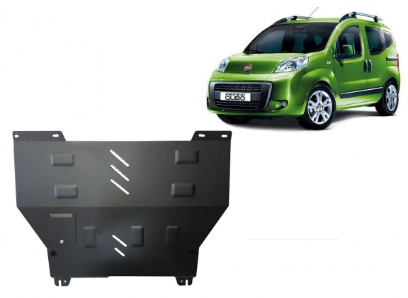 Acél motor, kapcsolószekrény, hűtő védőlemez Fiat Fiorino