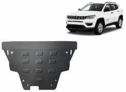 Acél motor, sebességváltó, hűtő, első lökhárító védőlemez Jeep Compass