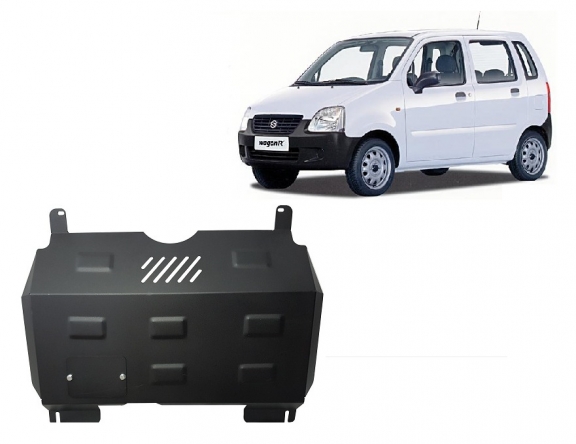 Acél motor, kapcsolószekrény védőlemez Suzuki Wagon R+