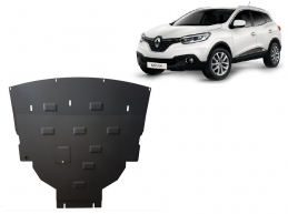 Acél motor, kapcsolószekrény, hűtő védőlemez Renault Kadjar