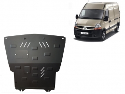 Acél motor, sebességváltó, hűtő, első lökhárító védőlemez Renault Master 2