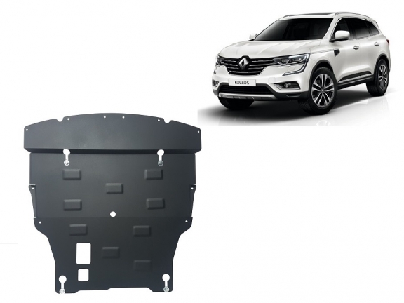 Acél motor, sebességváltó, hűtő, első lökhárító védőlemez Renault Koleos