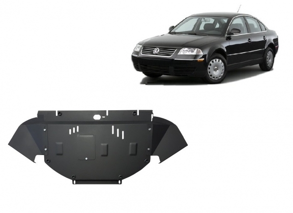 Acél motor, hűtő védőlemez VW Passat B5, B5.5