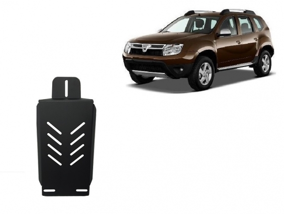 Acél hátsó differenciálmű védőlemez - Dacia Duster 4x4
