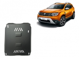 Acél üzemanyagtartály védőlemez Dacia Duster