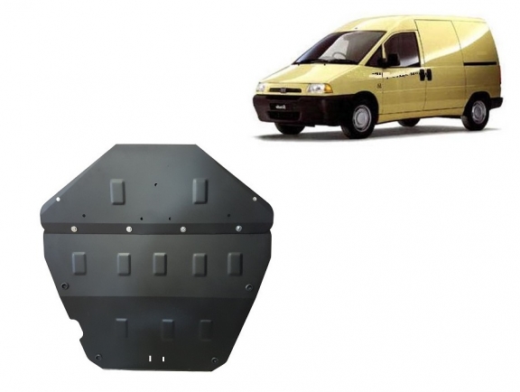 Acél motor, kapcsolószekrény, hűtő védőlemez Fiat Scudo