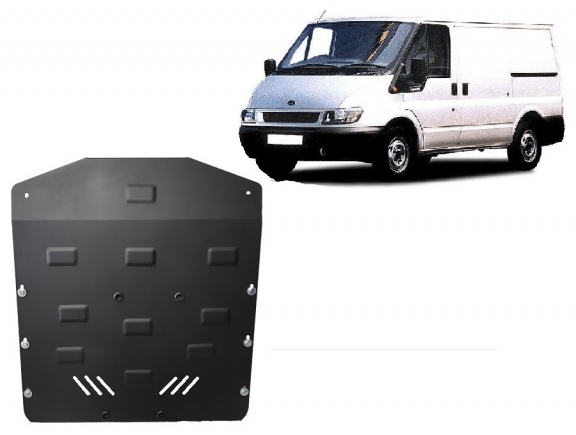 Acél motor, kapcsolószekrény védőlemez Ford Transit - RWD