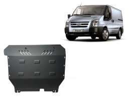 Acél motor, kapcsolószekrény védőlemez Ford Transit - FWD
