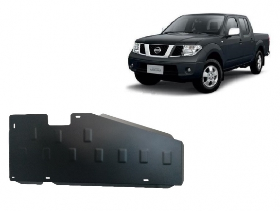 Acél üzemanyagtartály védőlemez Nissan Navara D40