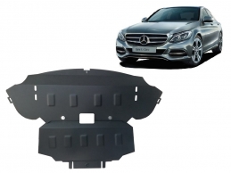 Acél motor, hűtő védőlemez Mercedes C-Class W205