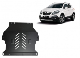 Acél motor, kapcsolószekrény védőlemez Opel Mokka