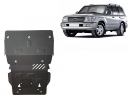Acél motor, hűtő védőlemez Toyota Land Cruiser J100