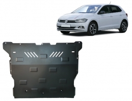 Acél motor, sebességváltó, hűtő, első lökhárító védőlemez VW Polo