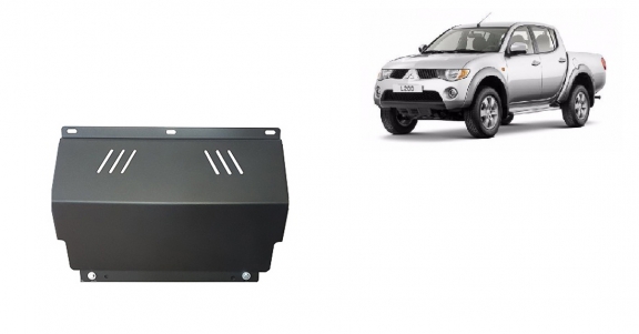 Acél hűtő védőlemez Mitsubishi L 200