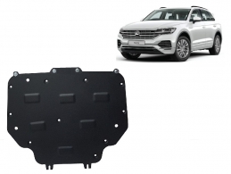 Acél kapcsolószekrény védőlemez VW Touareg