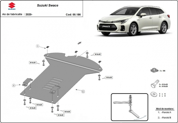 Katalizátor lopásgátló (CAT/LOCK) Suzuki Swace