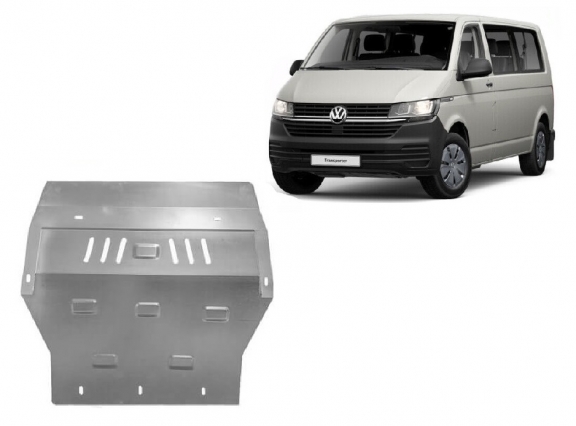 Galvanizált Acél motor, sebességváltó, hűtő, első lökhárító védőlemez Volkswagen Transporter